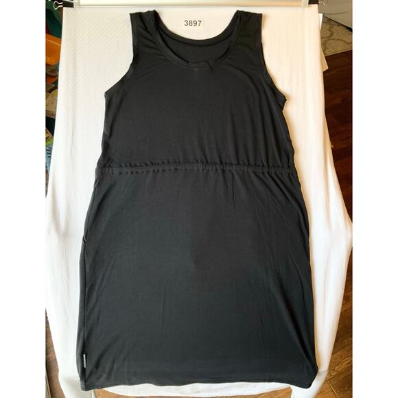 Columbia Women Dress size S sleeveless Knee Length Stretchy Solid Black - Picture 10 of 10